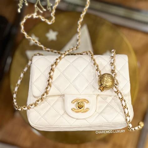 chanel bag with gold ball|chanel flap bag price.